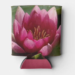 roze waterlelie blikjeskoeler