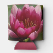 roze waterlelie blikjeskoeler (Achterkant)