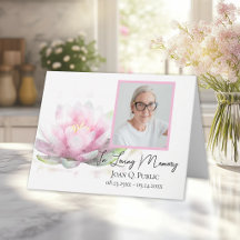 Roze Waterlelie Bloem Rouw Sympathie Dankjewel
