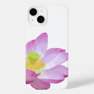Roze waterlelie bloem telefoonhoesje Case-Mate iPhone 14 hoesje