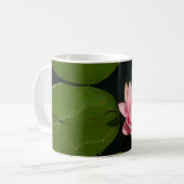 Roze Waterlelie Koffiemok (Voorkant links)