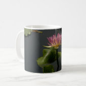 Roze Waterlelie Koffiemok (Voorkant links)