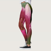 Roze waterlelie leggings (Links)