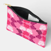 Roze Waterlelie Stof Print Etui (Open)