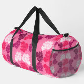 Roze Waterlelie Stof Print Plunjezak (Rechterhoek)