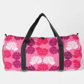 Roze Waterlelie Stof Print Plunjezak (Achterkant)