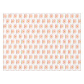 Roze waterleliebloemen op wit tafelkleed (Voorkant (Horizontaal))
