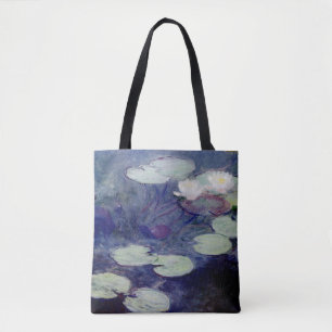Roze waterlelies: 1897-99, ingediend door Monet Tote Bag