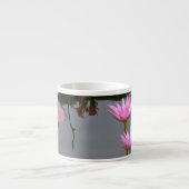 Roze waterlelies espresso kop (Voorkant)