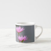 Roze waterlelies espresso kop (Rechts)