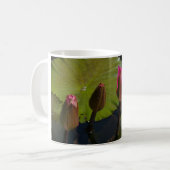 Roze Waterlelies Koffiemok (Voorkant links)