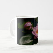 Roze Waterlelies Koffiemok (Voorkant links)