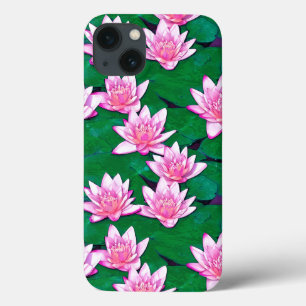 Roze waterlelies op een pool Case-Mate iPhone case