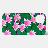 Roze waterlelies op een pool Case-Mate iPhone case (Achterkant (horizontaal))