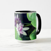 Roze waterlilies Floral Foto Drow Mok (Voorkant rechts)