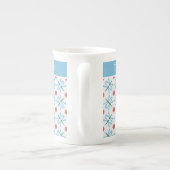 Roze waterlilies, libellen, libellen, Mok van het  (Achterkant)