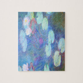 Roze waterlilies Monet Fine Art Legpuzzel