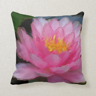 Roze waterLily Schilderkamer Decor Pillow Kussen