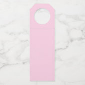 Roze Waterman, sterrenbeeld, sterrenbeeld afdruk Flessenhanger (Achterkant)