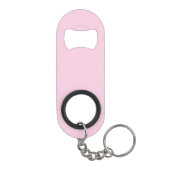 Roze Waterman, sterrenbeeld, sterrenbeeld afdruk  Mini Flessenopener (Achterkant)