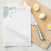 Roze Waterman, sterrenbeeld, sterrenbeeld afdruk Theedoek (Quarter Fold)