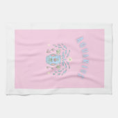 Roze Waterman, sterrenbeeld, sterrenbeeld afdruk Theedoek (Horizontaal)