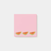 Roze Watermeloen Fruit 4Melissa Post-it® Notes (Voorkant)