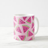 Roze watermeloen koffiemok (Voorkant rechts)
