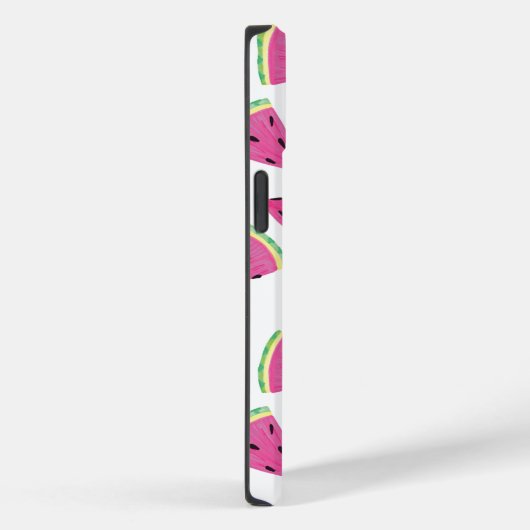 Roze Watermeloen Pattern initiaal voornaam Case-Mate iPhone Case (Achterkant / Rechts)