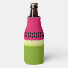 Roze Watermeloen Slice Bottle Cooler