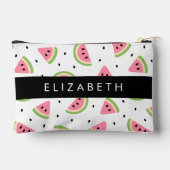 Roze watermeloenen, watermeloenzaden, Jouw naam Etui (Achterkant)