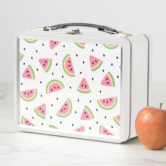 Roze watermeloenen, watermeloenzaden, zomerpatroon (In situ)