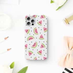 Roze watermeloenen, watermeloenzaden, zomerpatroon Case-Mate iPhone case