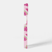 Roze watermeloenpatroon iPhone hoesje (Rechterkant)