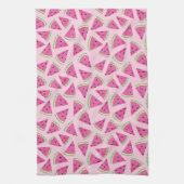Roze watermeloenpatroon theedoek (Verticaal)