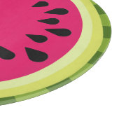 Roze watermeloenslijmplaat snijvlak snijplank (Hoek)