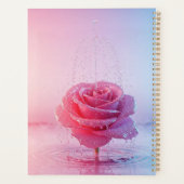 Roze Waterroos Planner (Achterkant)