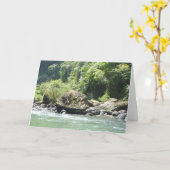 Roze watervallen kaart (Gele Bloem)