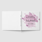 Roze Waterverf Abstract Weddenschap Boek (Volledig)