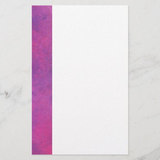 Roze Waterverf Abstracte textuur Briefpapier (Voorkant)