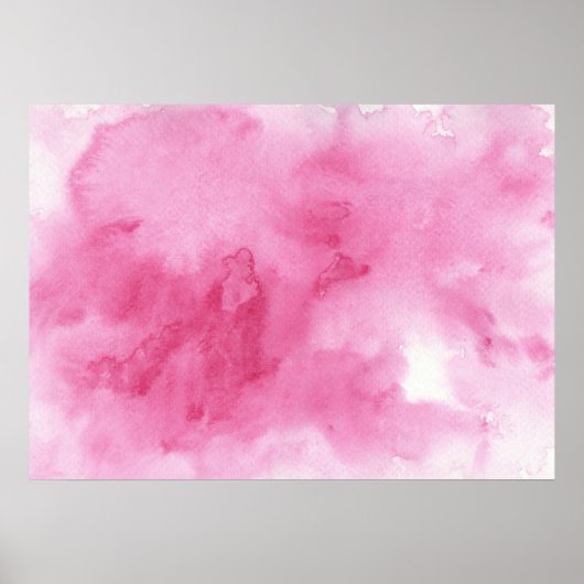 roze waterverf achtergrond voor poster (Voorkant)