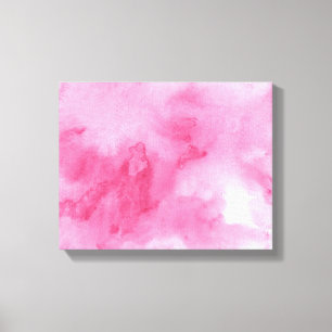 roze waterverf achtergrond voor uw canvas afdruk