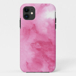 roze waterverf achtergrond voor uw iPhone 11 hoesje