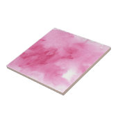 roze waterverf achtergrond voor uw tegeltje (Zijkant)
