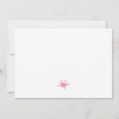 Roze Waterverf Advies voor de ouders om Kaart te z (Achterkant)