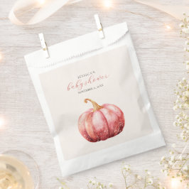 Roze Waterverf Baby shower Favorietassen Bedankzakje