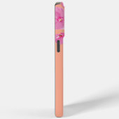 Roze waterverf bloem Case-Mate iPhone case (Achterkant / Rechts)