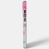 Roze waterverf bloem Case-Mate iPhone case (Achterkant / Links)