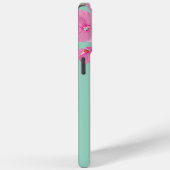 Roze waterverf bloem Case-Mate iPhone case (Achterkant / Rechts)