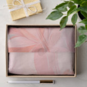 Roze Waterverf Bloemen Decoupage Tissue Paper Tissuepapier (Geschenk)